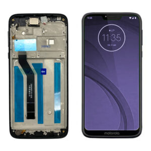 FRONTAL MOTO G7 POWER PRETO COM ARO WEFIX