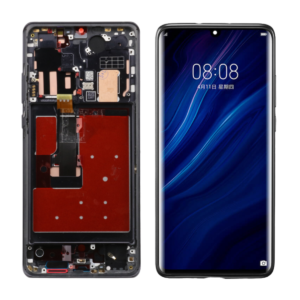 FRONTAL HUAWEI P30 PRO PRETO COM ARO NACIONAL