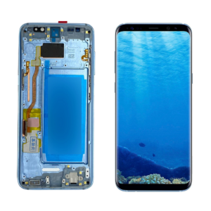 FRONTAL SAMSUNG S8 AZUL COM ARO ORIGINAL WEFIX