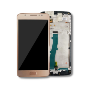 FRONTAL MOTO E4 DOURADO COM ARO NACIONAL