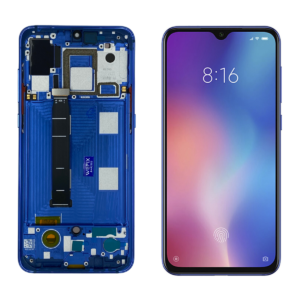 FRONTAL XIAOMI MI 9 AZUL COM ARO AMOLED WEFIX