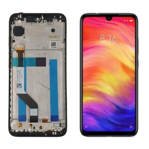 FRONTAL REDMI NOTE 7/NOTE 7 PRO PRETO COM ARO WEFIX