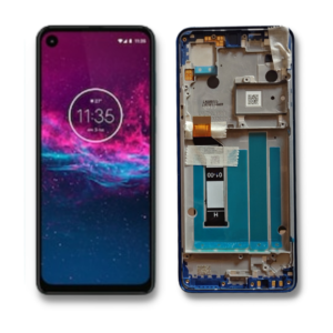 FRONTAL MOTO ONE VISION AZUL COM ARO NACIONAL