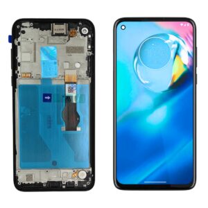 FRONTAL MOTO G8 POWER PRETO COM ARO WEFIX