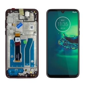 FRONTAL MOTO G8 PLUS VERMELHO COM ARO WEFIX