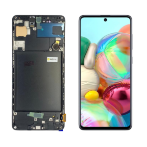 FRONTAL SAMSUNG A71 COM ARO OLED WEFIX