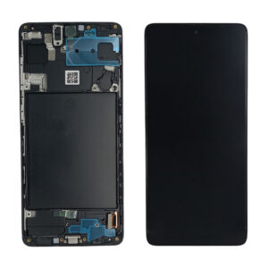 FRONTAL SAMSUNG A71 COM ARO OLED CAMERA FLUTUANTE IMPORTADA NN