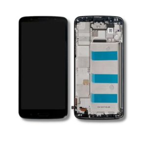 FRONTAL MOTO G6 PRETO COM ARO NACIONAL