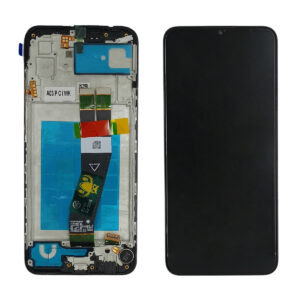 FRONTAL SAMSUNG A03/A035F PRETO COM ARO WK PREMIUM