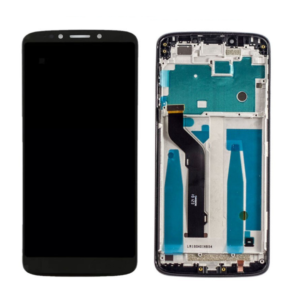 FRONTAL MOTO E5 PLUS PRETO COM ARO NACIONAL