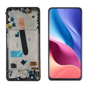 FRONTAL POCO F3 PRETO COM ARO AMOLED WEFIX